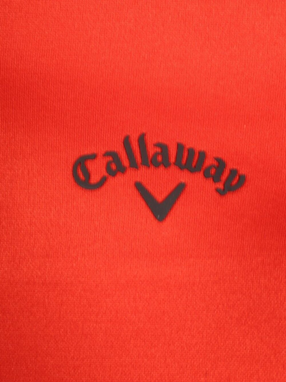 Callaway Red Black 1/4 Zip Golf Pullover Mens M - Picture 6 of 9